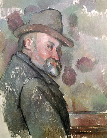 Self Portrait, c.1890/94 | Cezanne | Giclée Canvas Print