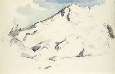 Montagne Sainte-Victoire, c.1900/02 | Cezanne | Giclée Papier-Kunstdruck