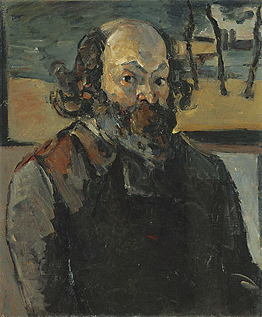 Self Portrait, c.1875 | Cezanne | Giclée Leinwand Kunstdruck