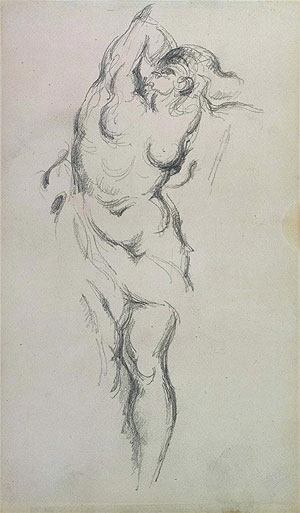 Allegorical Figure of War, c.1885/90 | Cezanne | Giclée Papier-Kunstdruck