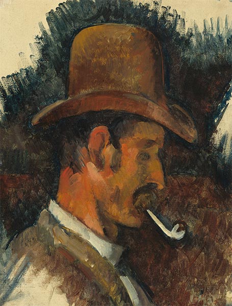 Mann mit Pfeife, c.1892/96 | Cezanne