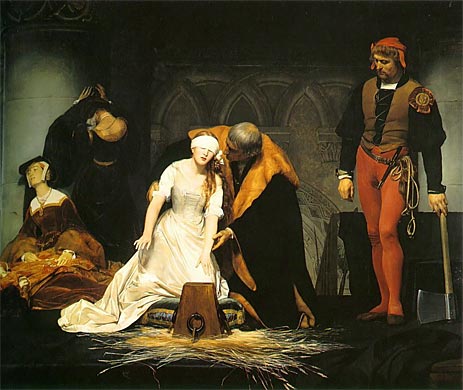 The Execution of Lady Jane Grey, 1833 | Paul Delaroche | Giclée Canvas Print