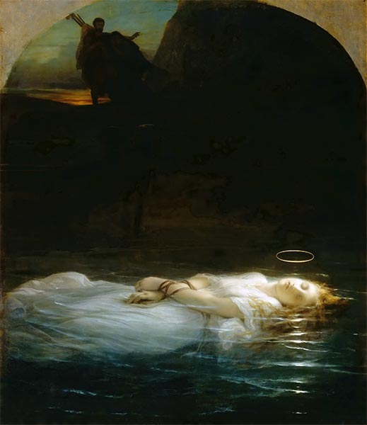 Paul Delaroche | The Young Martyr, 1855 | Giclée Canvas Print