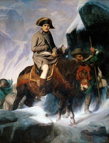 Bonaparte Crossing the Alps, 1848 | Paul Delaroche | Giclée Canvas Print
