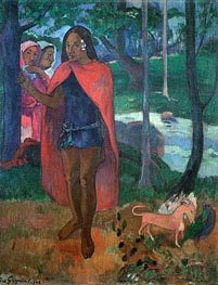 The Magician of Hivaoa, 1902 von Gauguin | Leinwand Kunstdruck