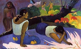 Gauguin | Arearea no vareua ino (Pleasures of the Evil Spirit) | Giclée Canvas Print