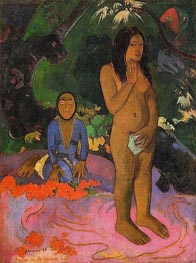 Gauguin | Parau na te varua ino (Words of the Devil) | Giclée Canvas Print
