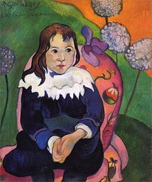 M. Loulou, 1890 by Gauguin | Canvas Print