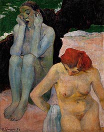 Life and Death, 1889 von Gauguin | Leinwand Kunstdruck