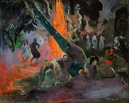 Upaupa, 1891 by Gauguin | Canvas Print