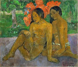 And the Gold of their Bodies, 1901 von Gauguin | Kunstdruck