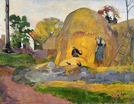 Gauguin | Yellow Haystacks (Blond Harvest) | Giclée Canvas Print