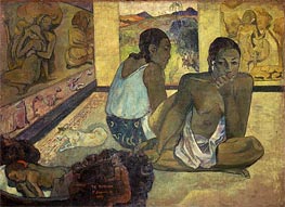 Te Rerioa (Day Dreaming), 1897 von Gauguin | Leinwand Kunstdruck