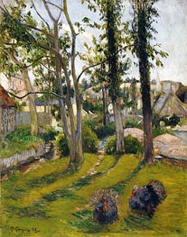 Gauguin | The Turkeys (Pont Aven Landscape) | Giclée Canvas Print