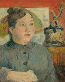Madame Alexandre Kohler, c.1887/88 by Gauguin | Canvas Print