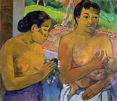 The Offering, 1902 | Gauguin | Giclée Leinwand Kunstdruck