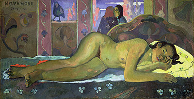 Nevermore, Oh Tahiti, 1897 | Gauguin | Giclée Canvas Print
