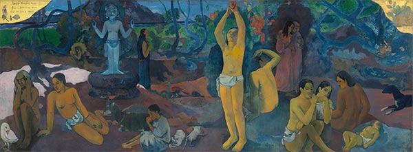 Woher kommen wir. Was tun wir. Wohin gehen wir., 1897 | Gauguin