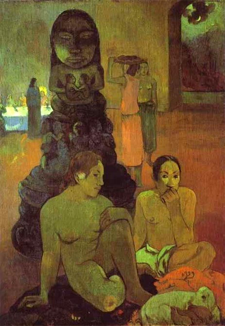 The Great Buddha, 1899 | Gauguin | Giclée Canvas Print