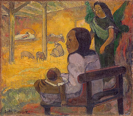 Be Be (The Nativity), 1896 | Gauguin | Giclée Canvas Print