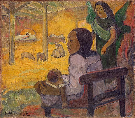 Be Be (Die Geburt Christi), 1896 | Gauguin