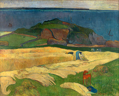 Seaside Harvest, Le Pouldu, 1890 | Gauguin | Giclée Canvas Print