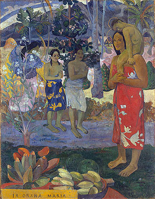 Ia Orana Maria (Ave Maria), 1891 | Gauguin