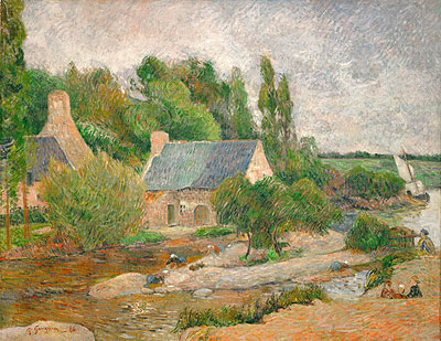 Washerwomen in Pont-Aven, 1886 | Gauguin
