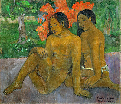 Gauguin | And the Gold of their Bodies, 1901 | Giclée Canvas Print