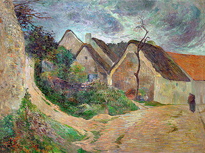 Osny, Mounting Road, 1883 | Gauguin