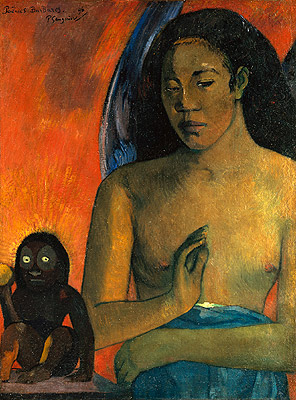 Poemes Barbares, 1896 | Gauguin | Giclée Leinwand Kunstdruck