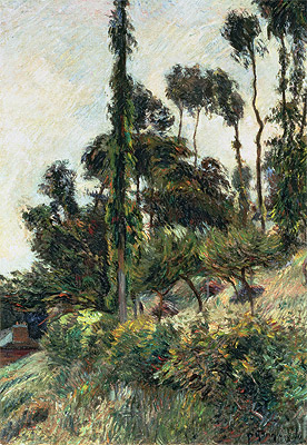 The Side of the Hill, 1884 | Gauguin