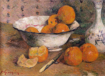 Still Life with Oranges, 1881 | Gauguin | Giclée Canvas Print