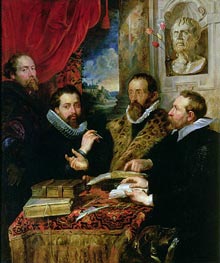 Rubens | The Four Philosophers (Giusto Lipsius and His Pupils) | Giclée Canvas Print