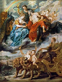 Rubens | The Meeting of Marie de Medici and Henri at Lyon | Giclée Canvas Print