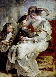 Rubens | Helena Fourment with her Children | Giclée Canvas Print