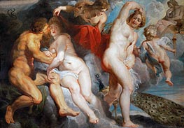 Ixion, King of the Lapiths, Deceived by Juno, c.1615 by Rubens | Canvas Print