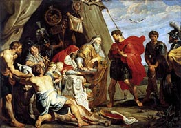 The Interpretation of the Victim, c.1616/17 by Rubens | Canvas Print
