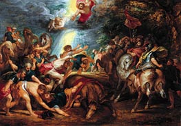 The Conversion of St. Paul, c.1601/02 by Rubens | Canvas Print