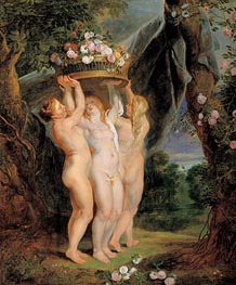 Die drei Gnaden | Rubens | Gemälde Reproduktion