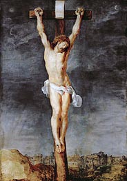 Christ on the Cross, c.1592/33 by Rubens | Canvas Print