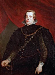 Philip IV of Spain, n.d. von Rubens | Leinwand Kunstdruck