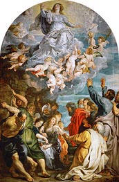 Assumption of Saint Mary, c.1611/14 von Rubens | Leinwand Kunstdruck
