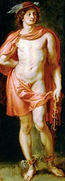 God Mercury, c.1636/38 von Rubens | Leinwand Kunstdruck