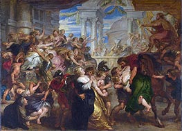 The Rape of the Sabine Women | Rubens | Gemälde Reproduktion