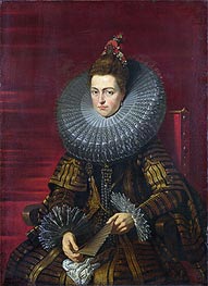 Portrait of the Infanta Isabella, c.1615 by Rubens | Canvas Print