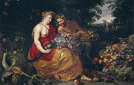Rubens | Ceres and Pan | Giclée Canvas Print