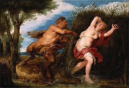 Pan and Syrinx, c.1620/25 by Rubens | Canvas Print