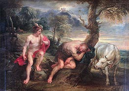 Mercury and Argus, c.1635/38 von Rubens | Leinwand Kunstdruck