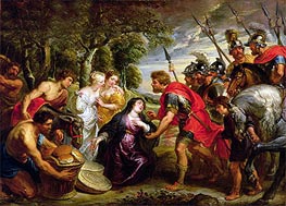 The Meeting of David and Abigail | Rubens | Painting Reproduction